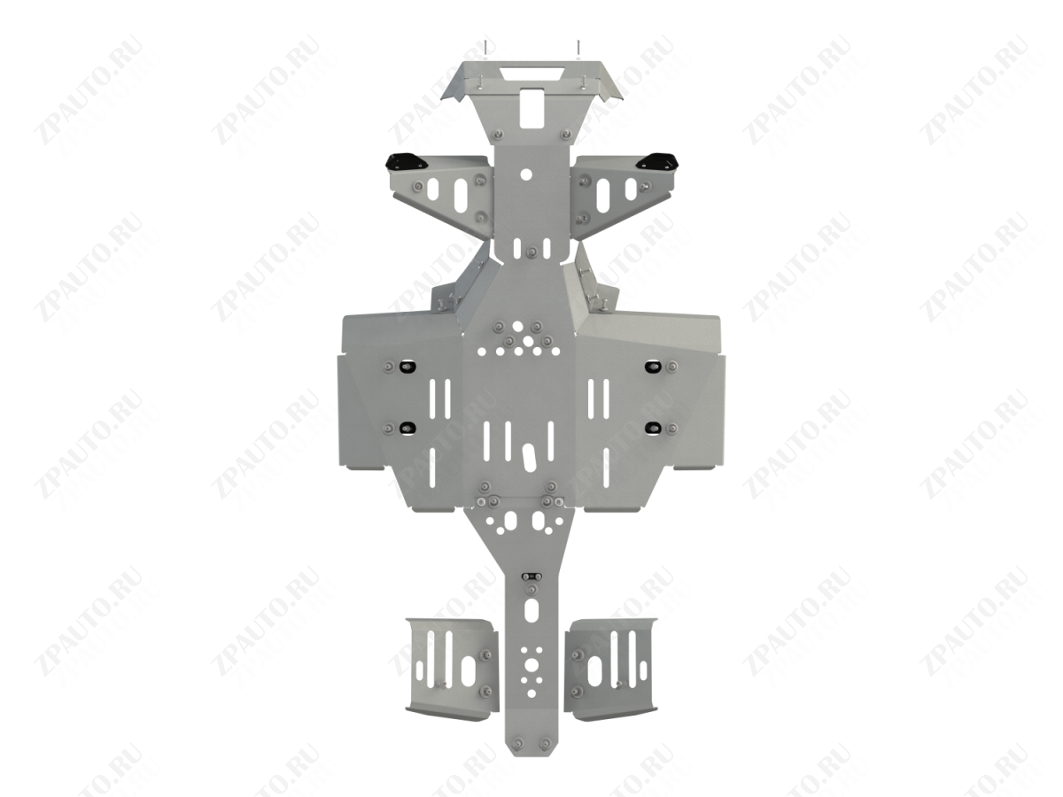 Полный комплект защиты для POLARIS Sportsman 570 Touring 2017-19, алюминий 4 мм, STORM, арт. 4060