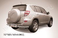 Уголки d57 Toyota Rav-4 (2009-2010) Black Edition, Slitkoff, арт. TR409-016BE