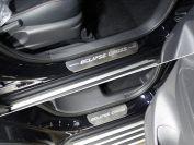 Накладки на пороги (лист шлифованный надпись Eclipse Cross) 4шт для автомобиля Mitsubishi Eclipse Cross 2018-