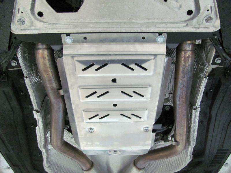 Защита КПП для BMW X6M - для 3272  2016 - 2019, V-4,4 TwinPower Turbo AT, Sheriff, алюминий 4 мм, арт. 03.3339