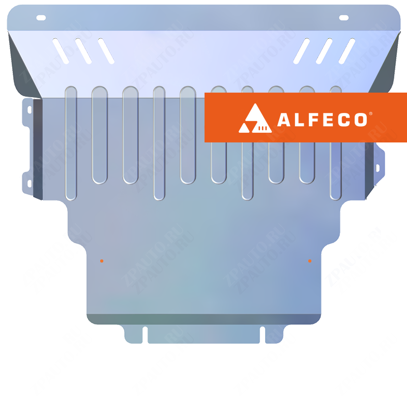 Защита  картера и КПП    Mazda Biante 2008-2018 V-2,0 , ALFeco, алюминий 4мм, арт. ALF1311al