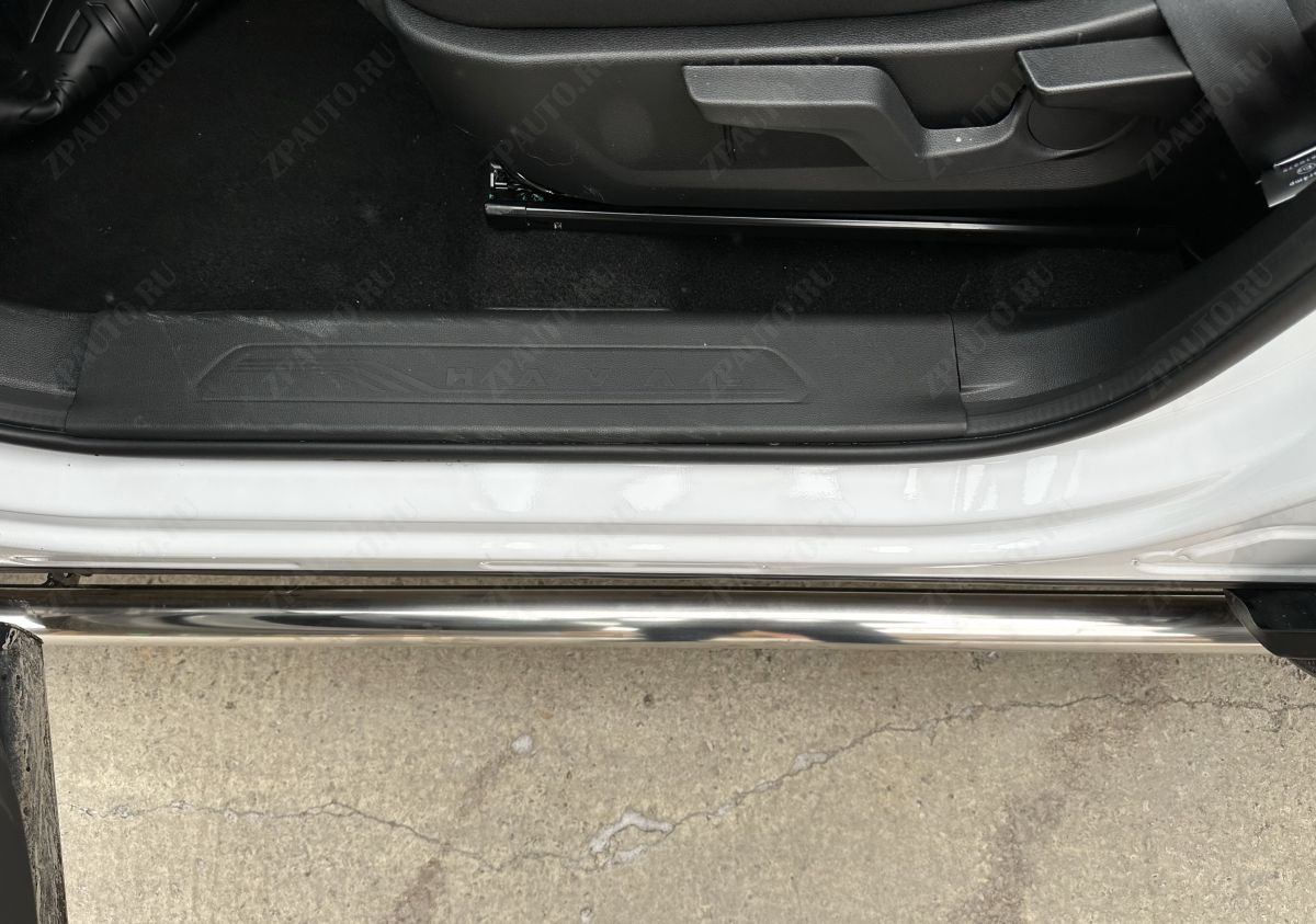 Защита  штатного порога  для автомобиля Haval HAVAL F7 2024 арт. GWF7.24.32