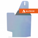 Chery Tiggo 7 Pro MAX 2022- V-1,6 DCT  боковой пыльник от грязи моторного отсека КПП, ALFeco, алюминий, 4 мм, арт. ALF0223al-5