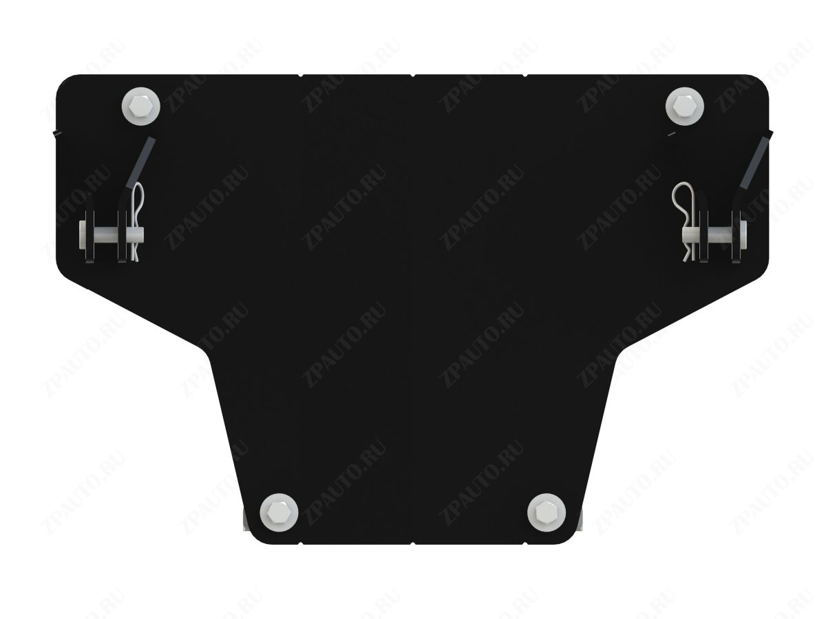 Площадка для крепления снегового отвала (быстросъем) для CAN-AM Outlander Max G1  2007-13, сталь 5 мм, STORM, арт. MP 0257