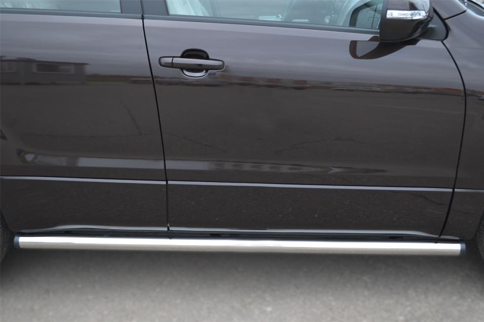 SUZUKI Grand Vitara 5d 2012-2016 Пороги труба d57 (вариант 2) SVT-0010942