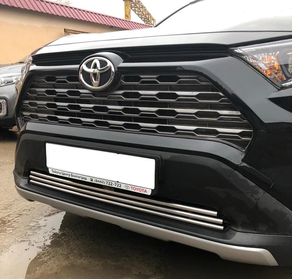 Решетка передняя для автомобиля Toyota RAV4 2019 арт.  TRAV.19.60, Россия
