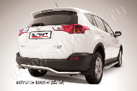 Защита заднего бампера d57 волна Toyota Rav-4 (2012-2015) , Slitkoff, арт. TR413-018*