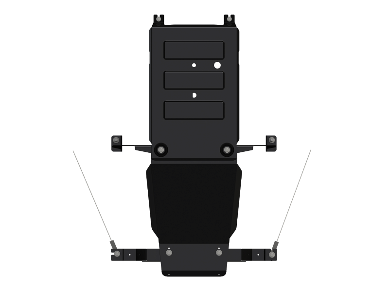 Защита РК и КПП и редуктора переднего моста для Lada 4х4 Bronto ,Sheriff арт. 27.4461 (Сталь 3 мм)
