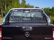 Защита кузова и заднего стекла 76,1 мм (только для кузова) для автомобиля Mercedes-Benz X-Class 2018-, TCC Тюнинг MERXCL18-30