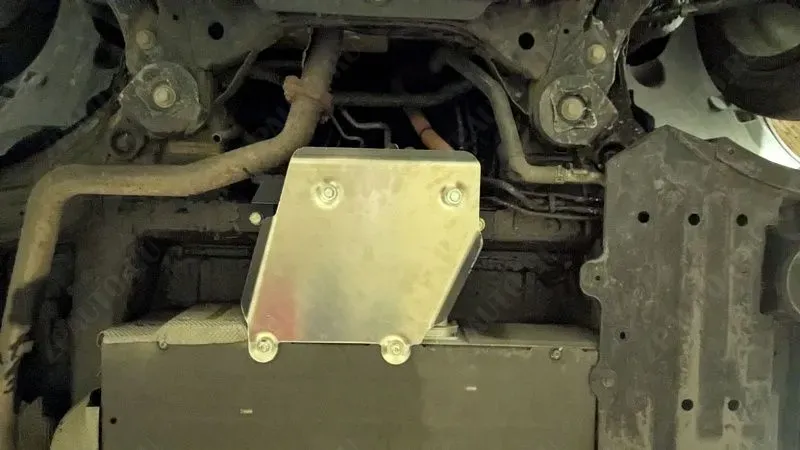 Защита контура охлаждения батареи для BYD Tang  2021 - V-1.5T CVT FWD, Sheriff, алюминий AL 4 мм, арт. 28.6439