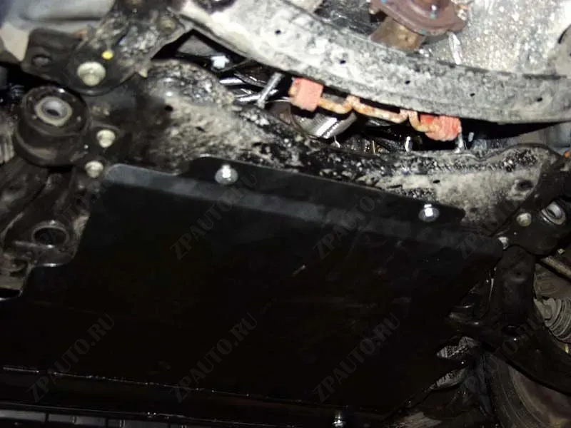 Защита картера и КПП для MAZDA 3 MPS  2006 - 2009, V-1,6; 2,0; 2,3, Sheriff, сталь 2,0 мм, арт. 12.1321