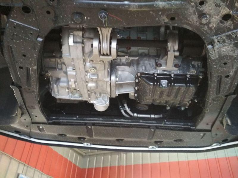 Защита картера и КПП для GAC GN8  2020 -, V-2.0 AT, Sheriff, сталь 2,0 мм, арт. 28.4664