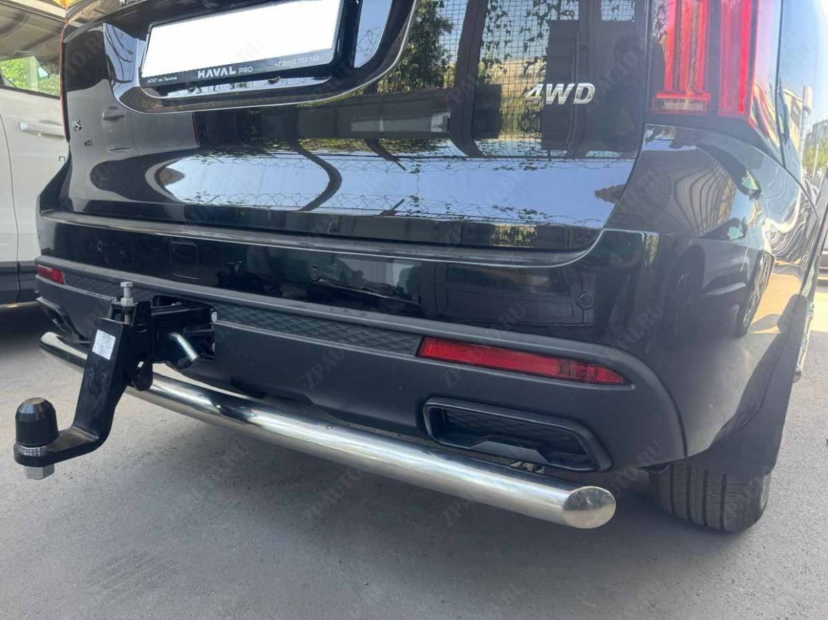 Защита заднего бампера для автомобиля Haval H5 2024 арт. HVH5.24.11