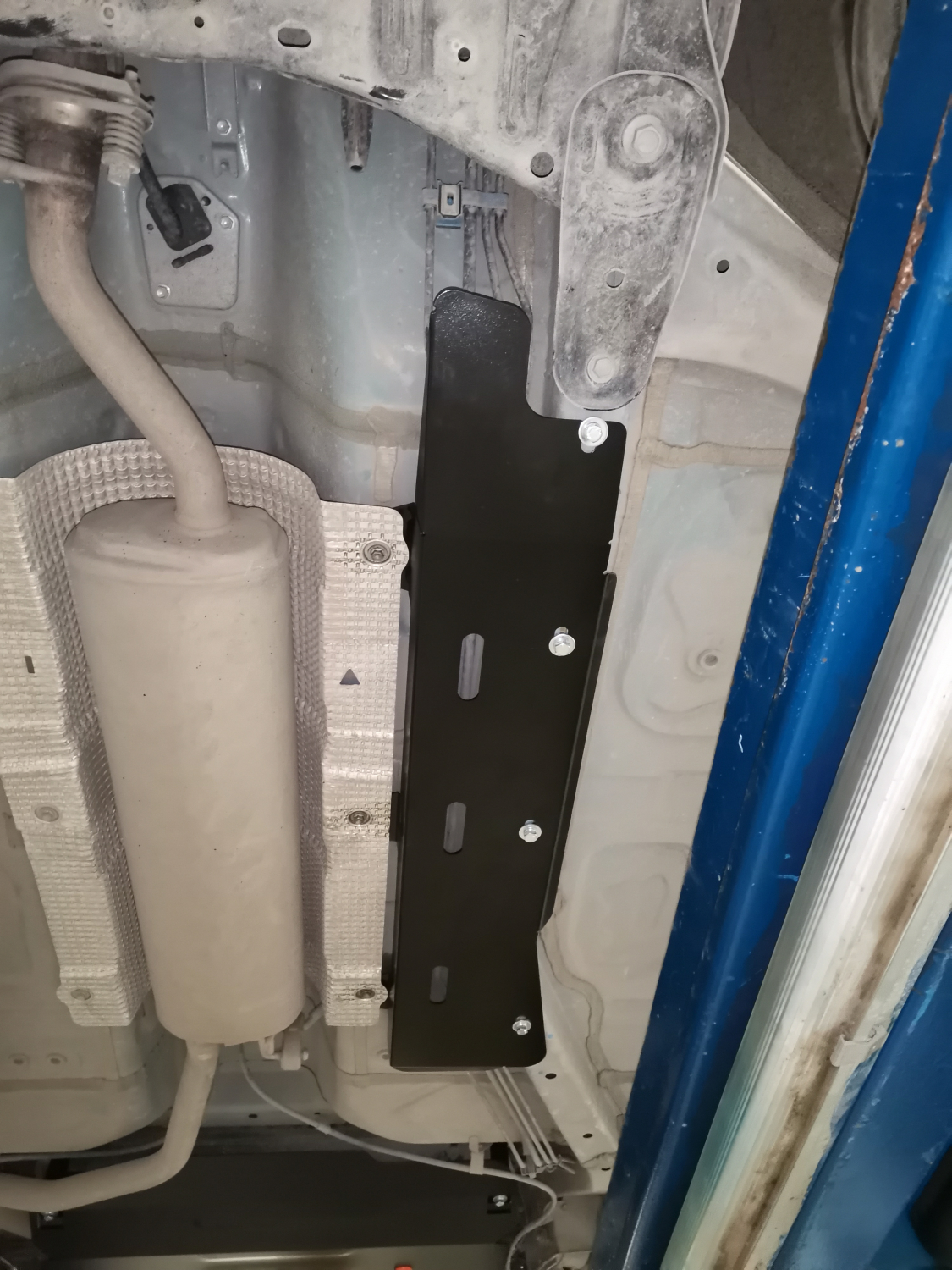 Защита  топливопровода Toyota Raize 2019- V-1,0 FWD , ALFeco, сталь 2мм, арт. ALF24130st