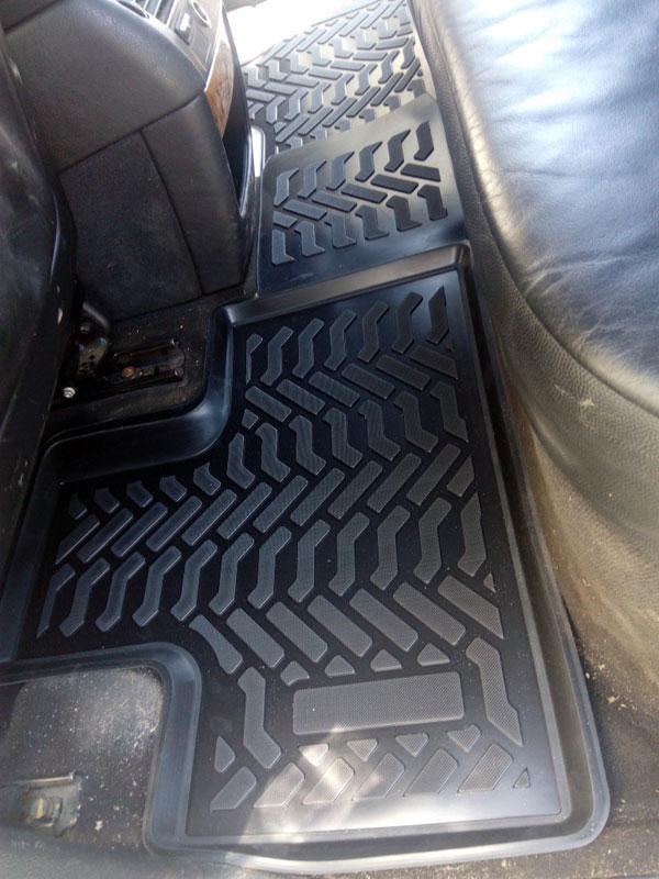 Ковры салонные модельные высокий борт 3D с подпятником для BMW X5 E53 1999-2007, Элерон 62403