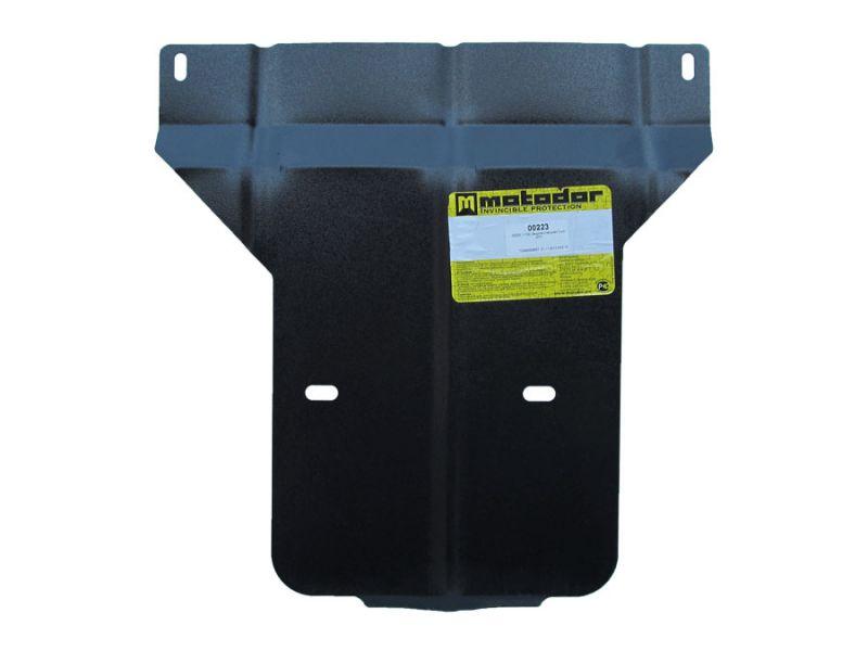 Защита кпп стальная Motodor для BMW 5er E60 2007-2010 (2 мм, сталь), 00223