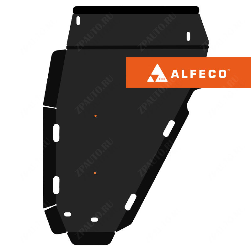 Защита  топливного бака ( левая сторона) Mazda CX-5 2012-2017 V-2,0 2WD , ALFeco, сталь 2мм, арт. ALF13231st