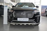 Защита переднего бампера  G для автомобиля HYUNDAI Santa Fe  GRAND 2018, Россия HYSFG.18.05