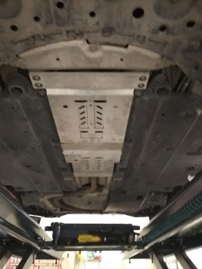 Защита Выхлопной системы для TOYOTA Prius  2018-, V-1,8 AT Hybrid, Sheriff, алюминий 3 мм, арт. 24.4683