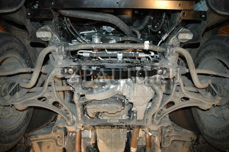 Защита картера для JEEP Grand  Cherokee  2013 -, V-3.0; 3.0TD AT, Sheriff, алюминий 5 мм, арт. 04.1941