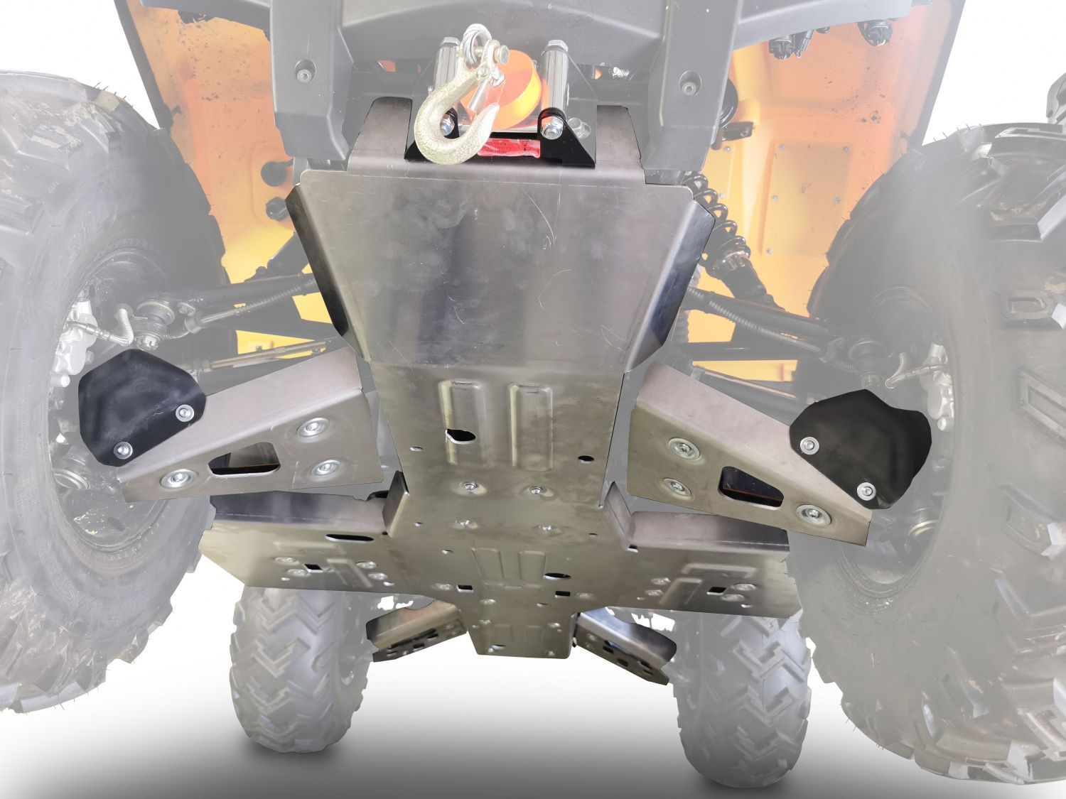 Полный комплект защиты для HISUN Tactic 550/750 2022 -, алюминий 4 мм, STORM, арт. 5179