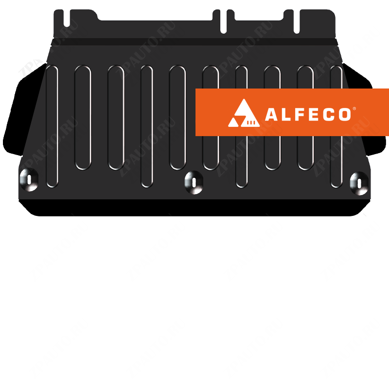 Ford Ranger Raptor 2024- V-3,0 EcoBoost V6 бензин Double Cab  защита РК, ALFeco, сталь, 2 мм, арт. ALF0747st