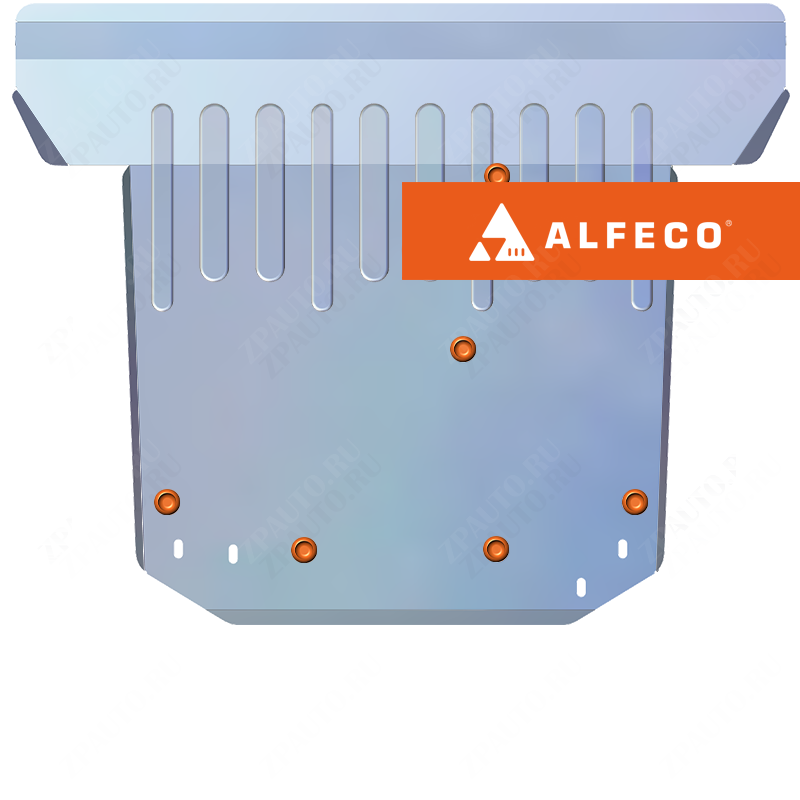 Защита  картера и КПП Mazda Xedos 6 TA 1992-2000 V-1,6; 2,0; 2,3 , ALFeco, алюминий 4мм, арт. ALF1316al