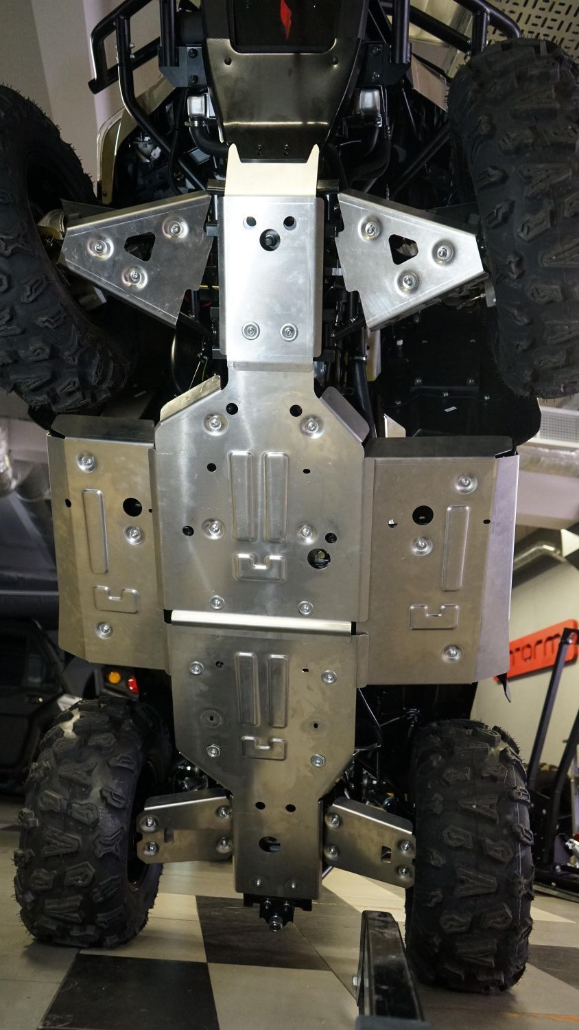 Полный комплект защиты для LINHAI LANDBOSS M550L 2022, алюминий 4 мм, STORM, арт. 4884