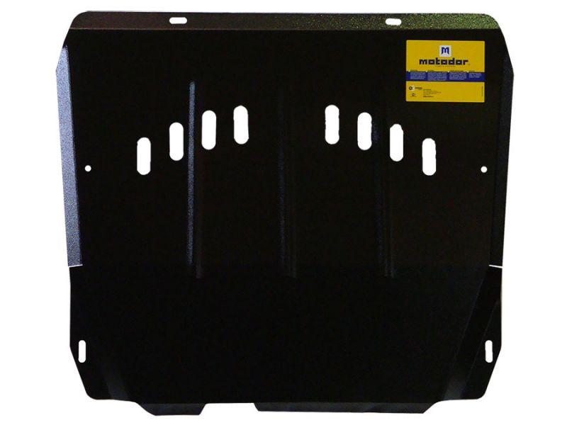 Защита двигателя, кпп стальная Motodor для Cadillac SRX 2009-2012- (2 мм, сталь), 03501