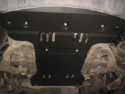 Защита КПП для Volkswagen Crafter 2011-2016  V-2,5TD , ALFeco, сталь 2мм, арт. ALF2637st