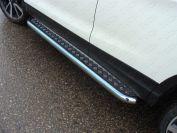 Пороги с площадкой 60,3 мм для автомобиля Nissan Qashqai 2015- (SPB), TCC Тюнинг NISQASHSPB15-13