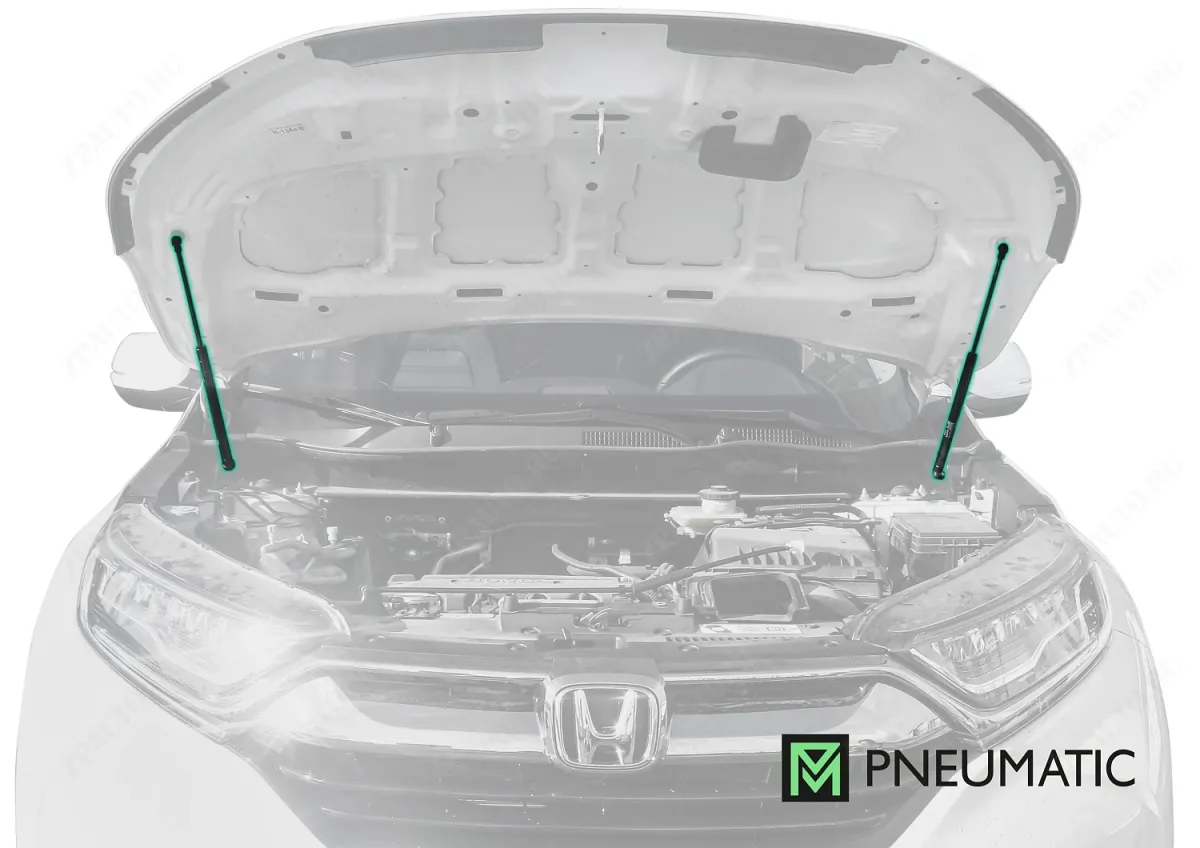 Комплект упоров капота Pneumatic Honda CR-V (2017-), Rival, арт. KU-HO-CRV-00