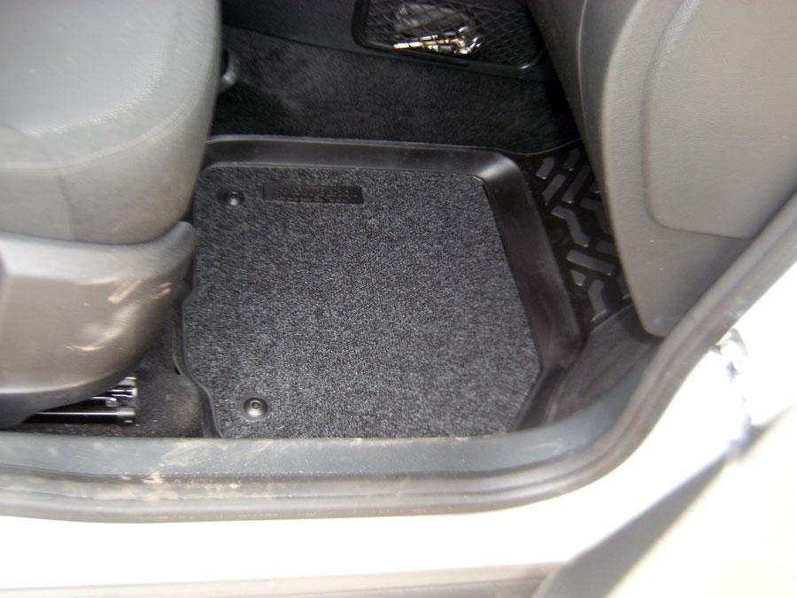 Ковры салонные модельные 3D Soft высокий борт для Skoda Yeti 2009-, Элерон 61609