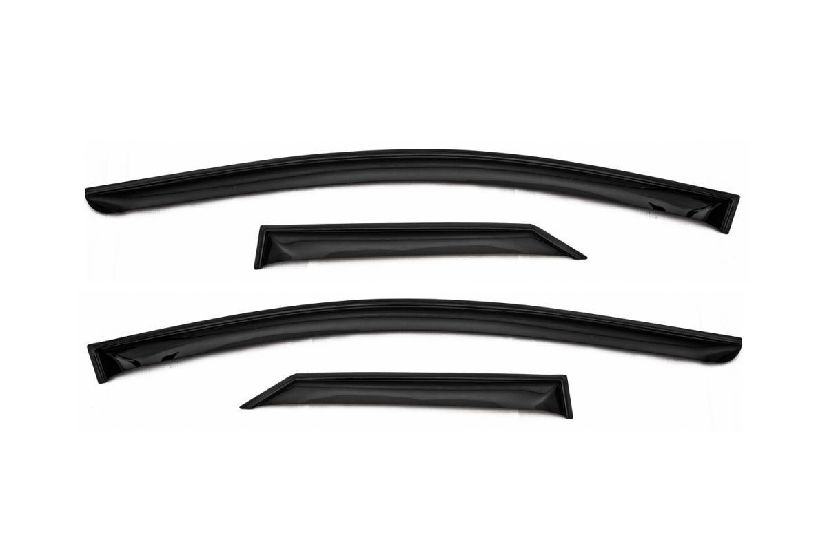 Дефлектор окон (НАКЛАДНОЙ скотч 3М) 4 шт. HONDA CIVIC VIII (FD1) 2005-2011 хэтчбек