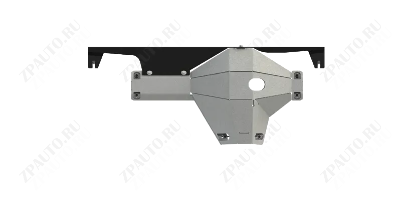 Защита Заднего моста для TOYOTA Land Cruiser  76  2023 -  V-4,5D МТ Full WD, Sheriff, алюминий 6 мм, арт. 24.5426