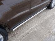 Пороги труба 60,3 мм для автомобиля Geely Emgrand X7 2013-, TCC Тюнинг GEELEMGX715-13