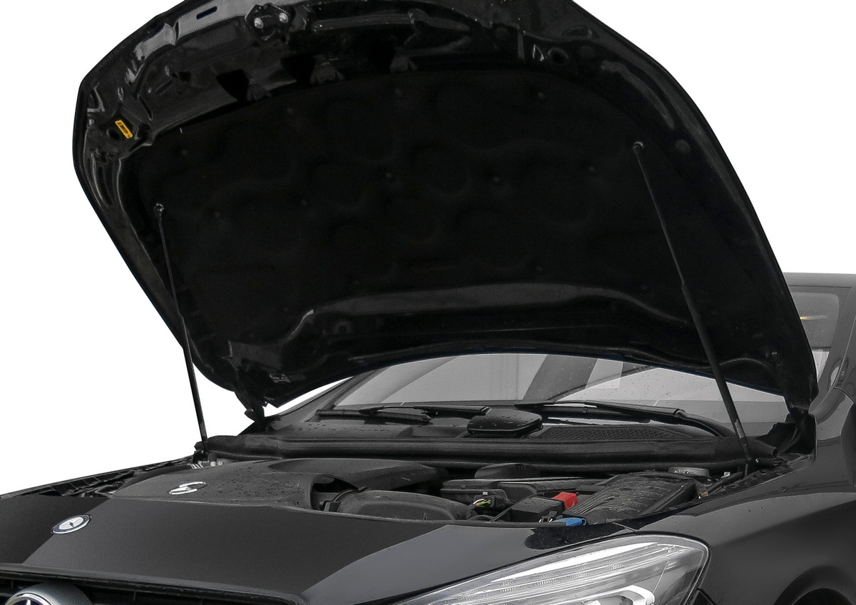 Амортизаторы капота АвтоУПОР (2 шт.) Mercedes Benz CLA (2013-2016; 2016-), Rival, арт. UMBCLA012