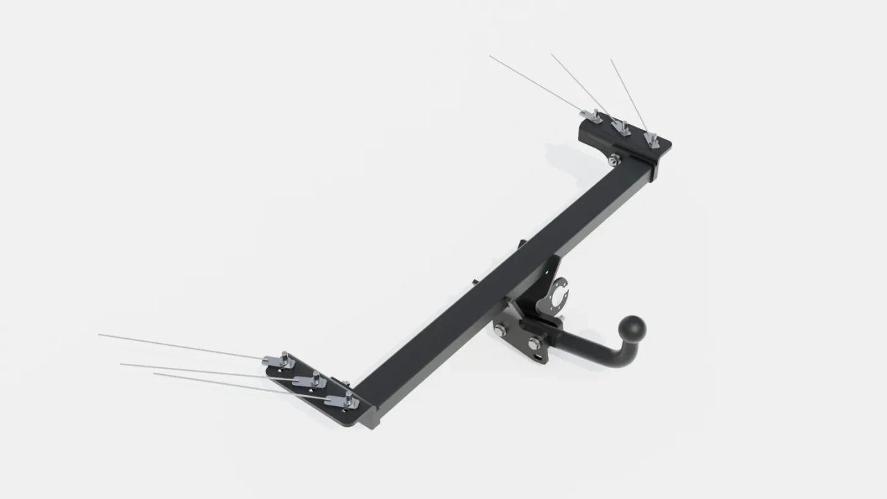 Фаркоп CHERY Tiggo 4  2021, тип шара A, Sheriff, арт. 6012.12