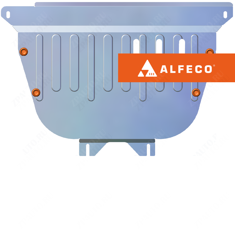 Honda Crossroad 2007-2010 V-all защита картера и КПП, ALFeco, алюминий, 4 мм, арт. ALF0963al