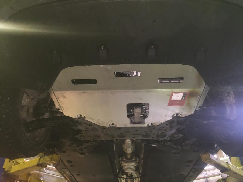 Защита картера и КПП для KIA Optima  2016 - 2020, V-2,0 AT; 2,4 AT, Sheriff, алюминий 5 мм, арт. 11.3132