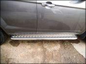 Пороги с листом d-43 для Lifan X60, Технотек LIFX60_2.3