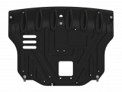 Защита картера и КПП для KIA Seltos  2019 - V-1.5 CVT FWD, Sheriff, сталь сталь 2,0 мм, арт. 11.6480