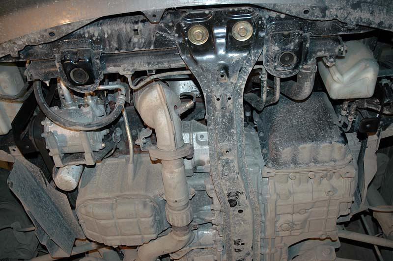 Защита картера и КПП для MITSUBISHI Endeavor  2003 - 2011, V-3.8, Sheriff, сталь 2,5 мм, арт. 14.1262