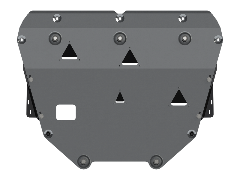 Защита картера и КПП для VOLVO XC 40  2018 -, V-2,0; 2.0 D AT 4wd, Sheriff, алюминий 4 мм, арт. 25.3909
