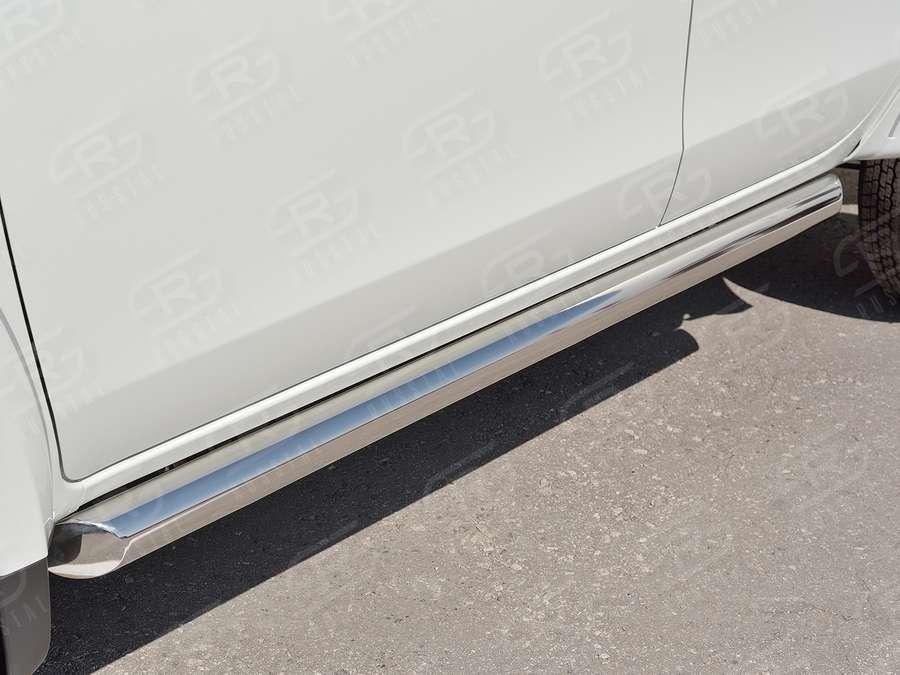 Пороги труба d76 вариант 1 Mitsubishi L200 2015, Slitkoff ML2T-0022481