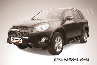 Кенгурятник d57 мини черный Toyota Rav-4 L (2005-2010) , Slitkoff, арт. TR409L-008B