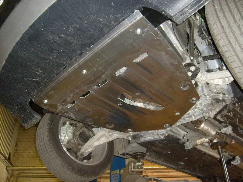 Защита картера и КПП для Jeep Cerokee V , Sheriff арт.04.3107 (AL 4 мм)