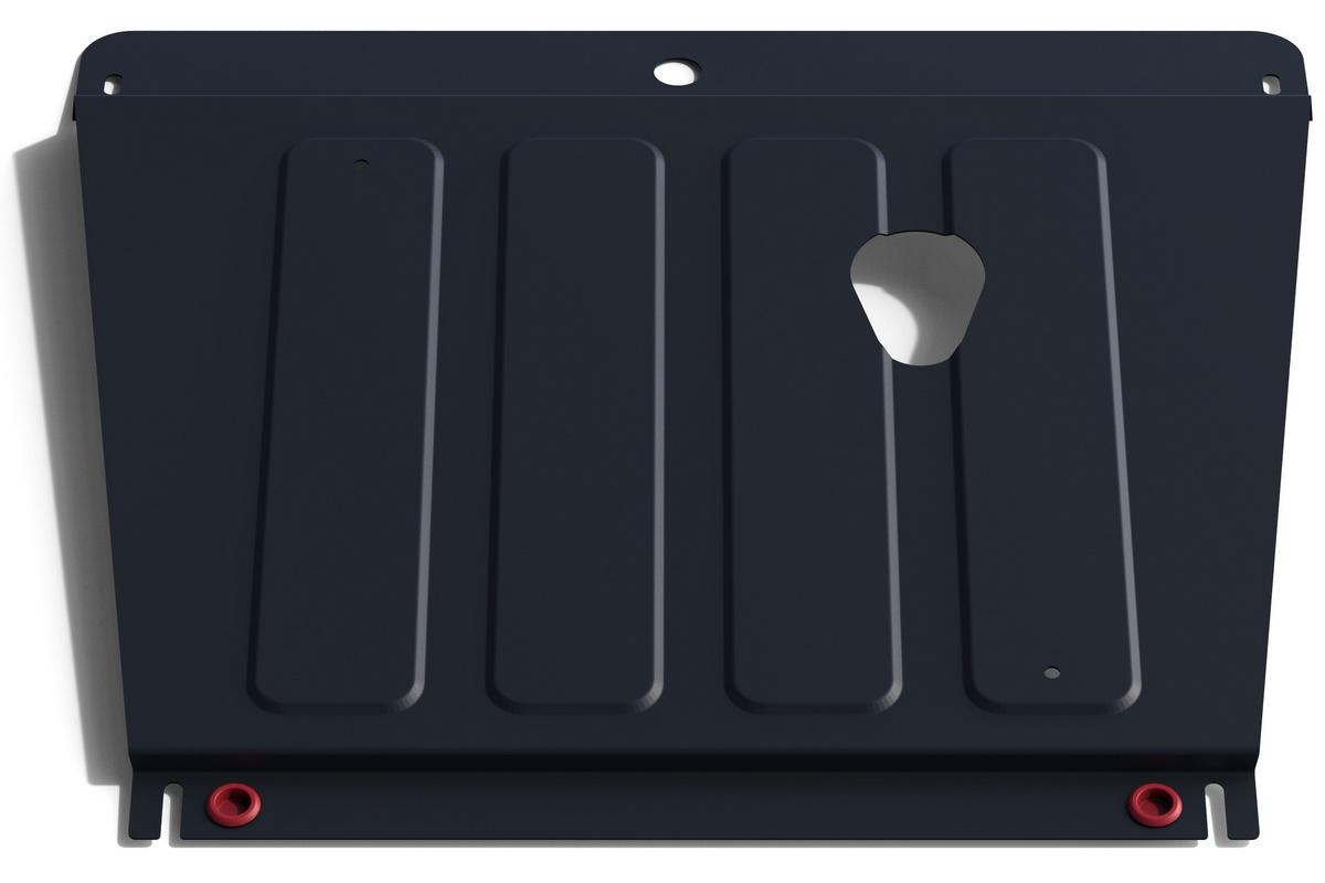 Защита картера и КПП АвтоБроня для Volkswagen Passat B5 (V - 1.6; 1.8; 1.9D; 2.0) 1996-2001, штампованная, сталь 1.8 мм, с крепежом, 111.05812.1