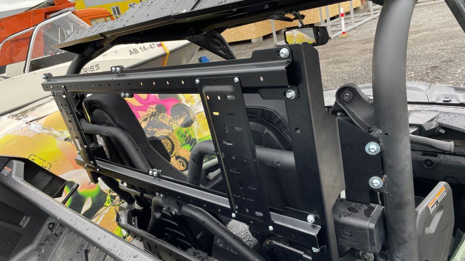 Органайзер для YAMAHA Wolverine RMax2 2021 -, сталь 2,5 мм, STORM, арт. MP 0636