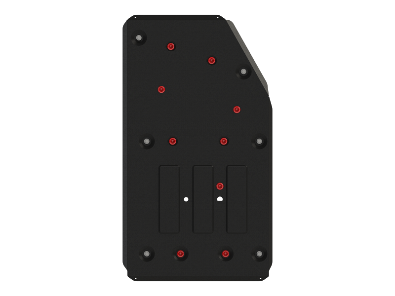 Защита топл. бака для VOLKSWAGEN Crafter  2017 -, V-2,0TDI MT AWD, Sheriff, сталь 2,0 мм, арт. 26.4439